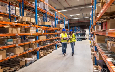 two-warehouse-workers-walking-distribution-storage-area-discussing-about-logistics-organization_342744-1456